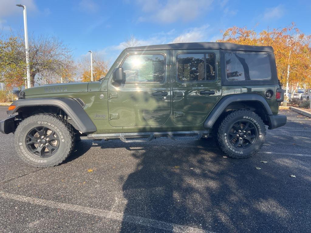 used 2023 Jeep Wrangler car, priced at $34,991