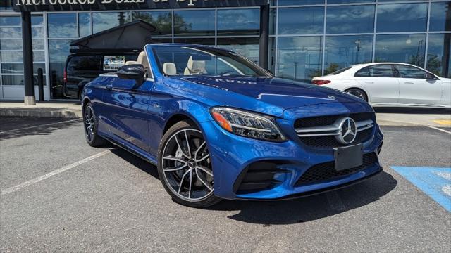 used 2022 Mercedes-Benz AMG C 43 car, priced at $68,991
