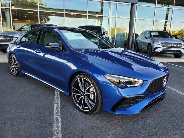 new 2025 Mercedes-Benz AMG CLA 35 car, priced at $62,915