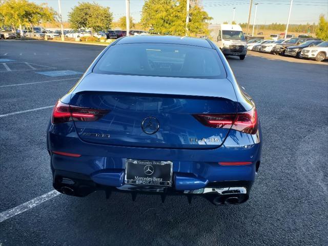 new 2025 Mercedes-Benz AMG CLA 35 car, priced at $62,915