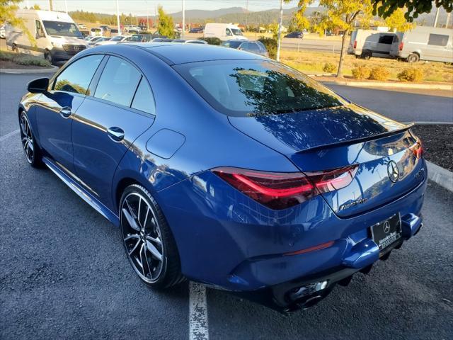 new 2025 Mercedes-Benz AMG CLA 35 car, priced at $62,915