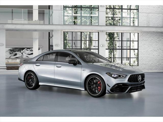 new 2025 Mercedes-Benz AMG CLA 45 car, priced at $75,345