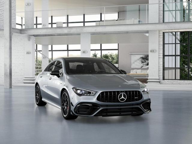 new 2025 Mercedes-Benz AMG CLA 45 car, priced at $75,345