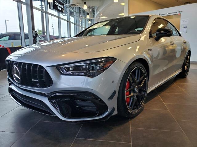 new 2025 Mercedes-Benz AMG CLA 45 car, priced at $75,345