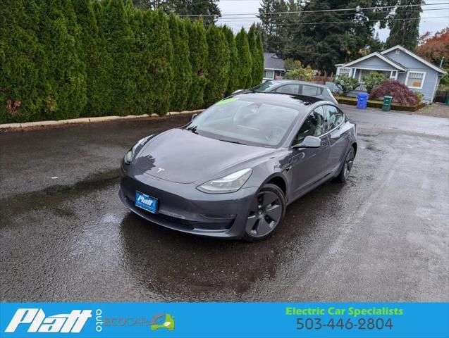 used 2022 Tesla Model 3 car, priced at $32,377