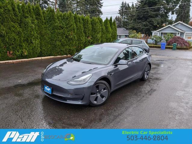 used 2022 Tesla Model 3 car, priced at $32,377