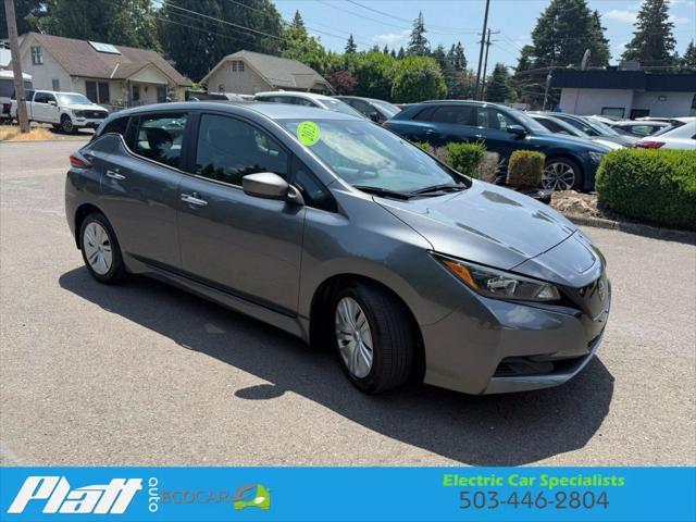 used 2023 Nissan Leaf car, priced at $18,597