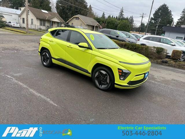 used 2024 Hyundai Kona EV car, priced at $24,995