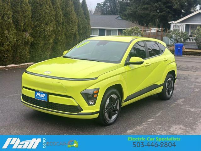 used 2024 Hyundai Kona EV car, priced at $24,995