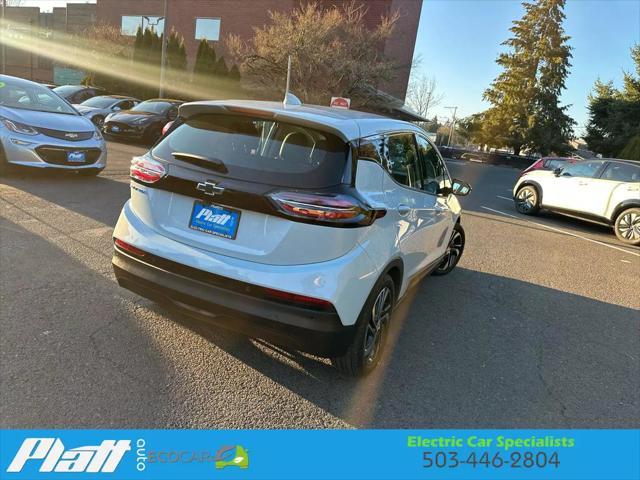 used 2023 Chevrolet Bolt EV car, priced at $23,980