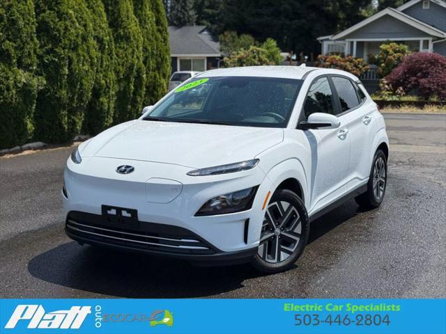 used 2023 Hyundai Kona EV car, priced at $22,721