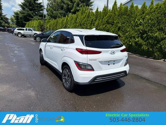 used 2023 Hyundai Kona EV car, priced at $22,721