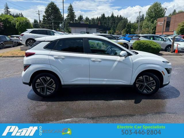 used 2023 Hyundai Kona EV car, priced at $22,721