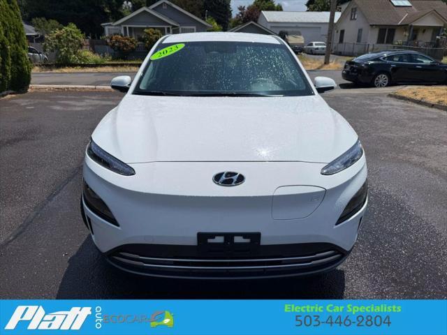 used 2023 Hyundai Kona EV car, priced at $22,721