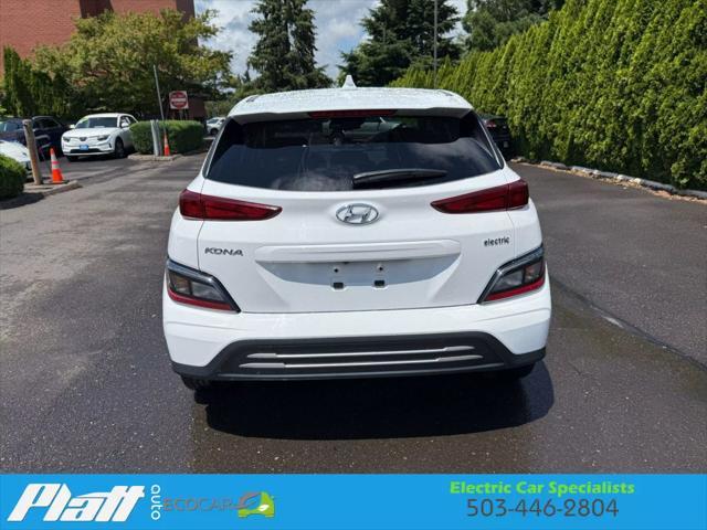 used 2023 Hyundai Kona EV car, priced at $22,721