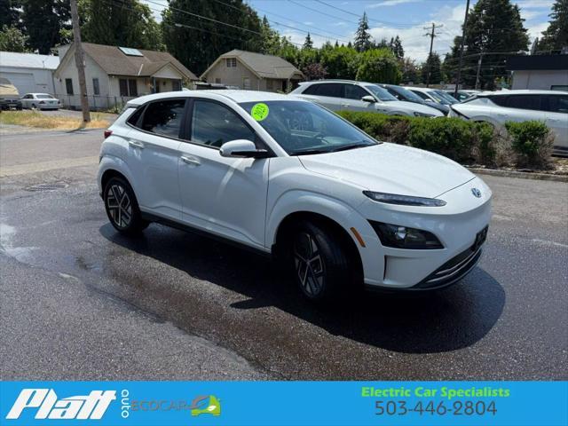 used 2023 Hyundai Kona EV car, priced at $22,721