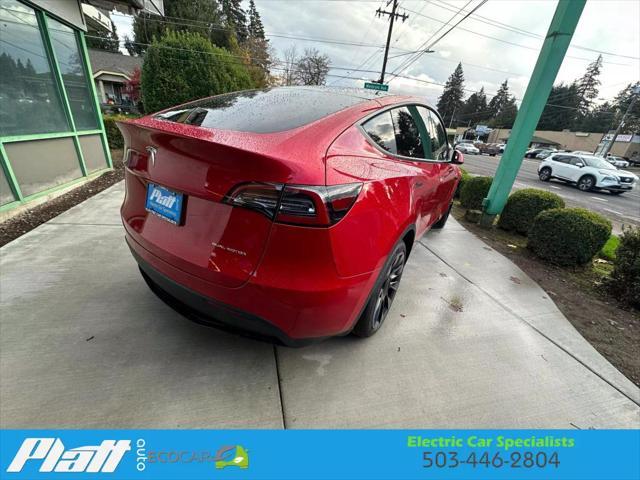 used 2020 Tesla Model Y car, priced at $34,888