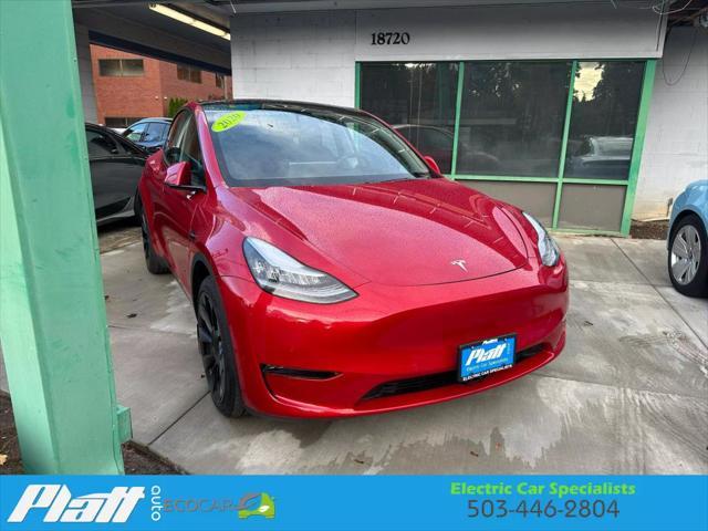 used 2020 Tesla Model Y car, priced at $34,888