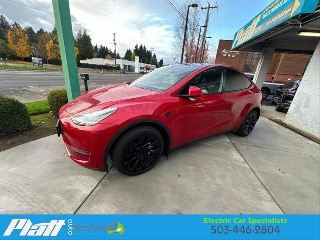 used 2020 Tesla Model Y car, priced at $34,888