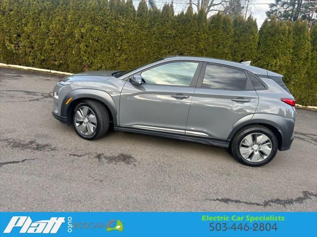 used 2020 Hyundai Kona EV car, priced at $18,410