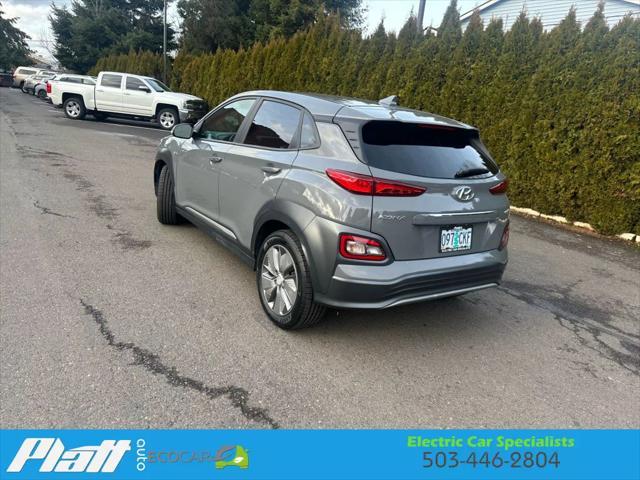 used 2020 Hyundai Kona EV car, priced at $18,410