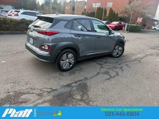 used 2020 Hyundai Kona EV car, priced at $18,410