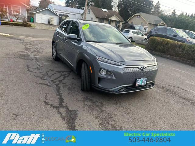 used 2020 Hyundai Kona EV car, priced at $18,410