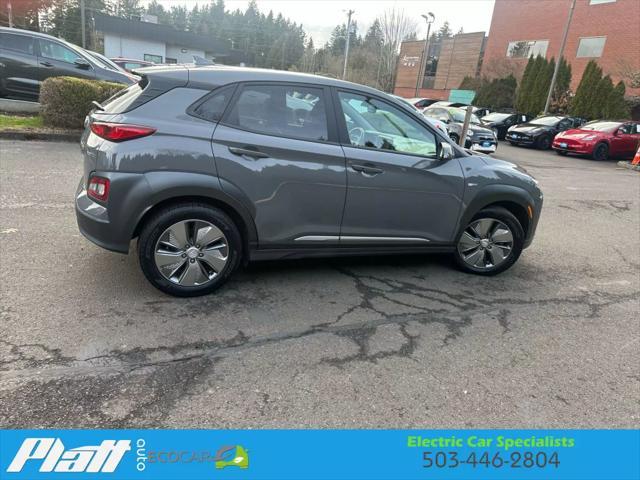 used 2020 Hyundai Kona EV car, priced at $18,410