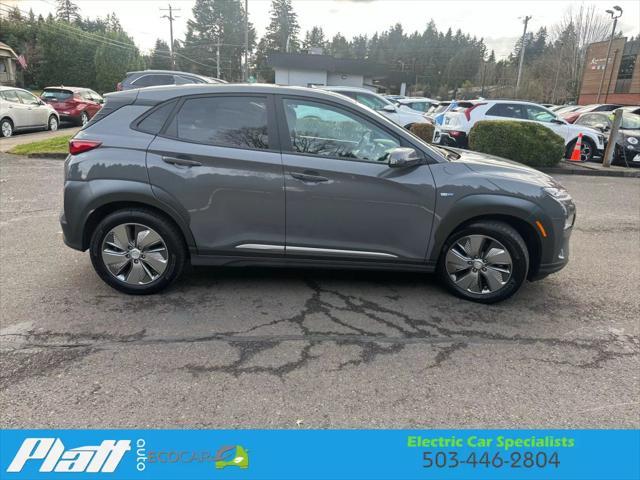 used 2020 Hyundai Kona EV car, priced at $18,410