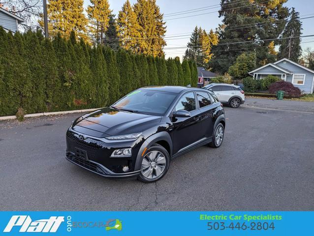 used 2020 Hyundai Kona EV car, priced at $21,994