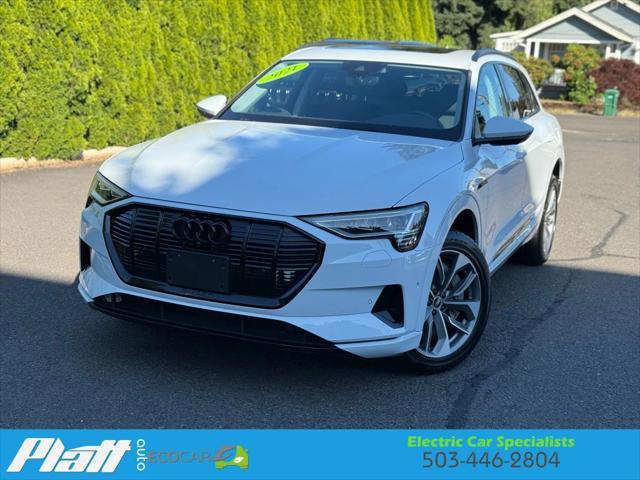 used 2021 Audi e-tron car, priced at $24,801