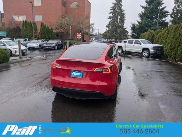 used 2020 Tesla Model Y car, priced at $33,495