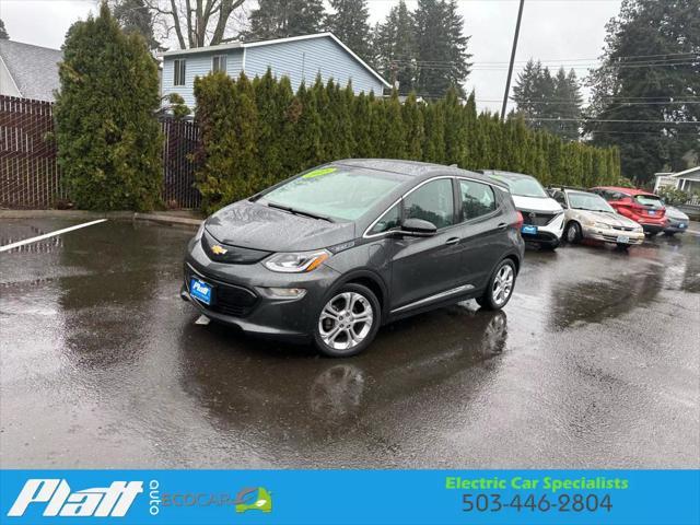 used 2018 Chevrolet Bolt EV car, priced at $17,140