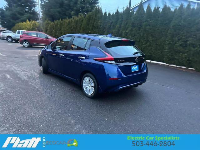 used 2021 Nissan Leaf car, priced at $14,881