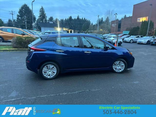 used 2021 Nissan Leaf car, priced at $14,881