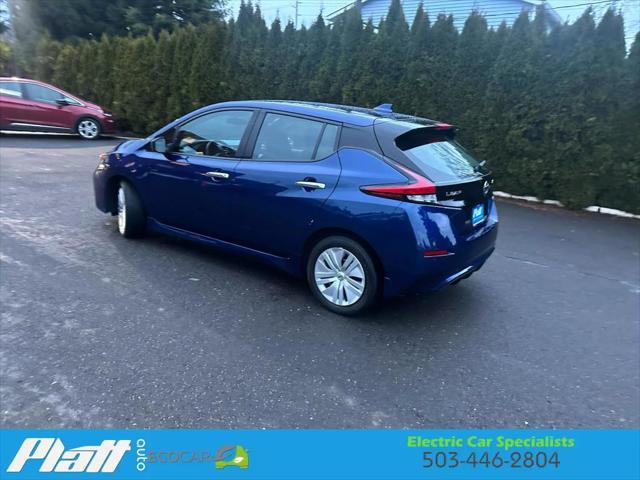 used 2021 Nissan Leaf car, priced at $14,881