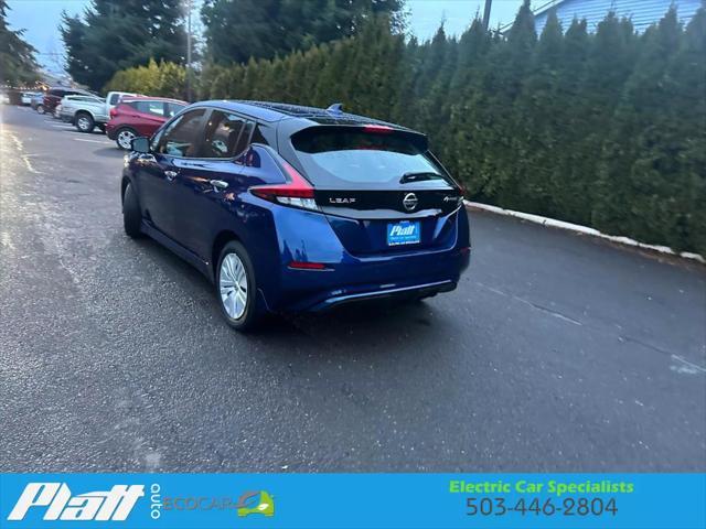 used 2021 Nissan Leaf car, priced at $14,881