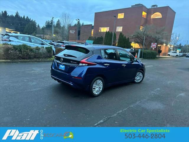 used 2021 Nissan Leaf car, priced at $14,881