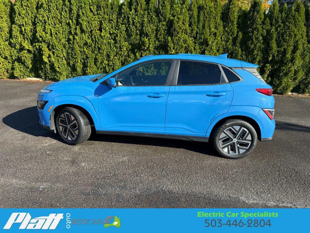 used 2022 Hyundai Kona EV car, priced at $20,844