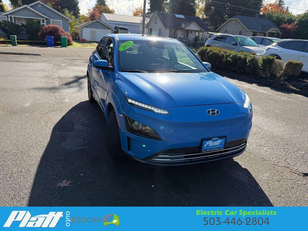used 2022 Hyundai Kona EV car, priced at $20,844