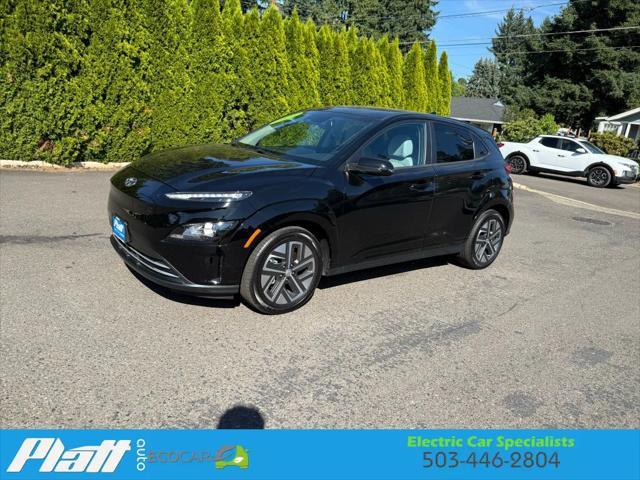 used 2023 Hyundai Kona EV car, priced at $21,877