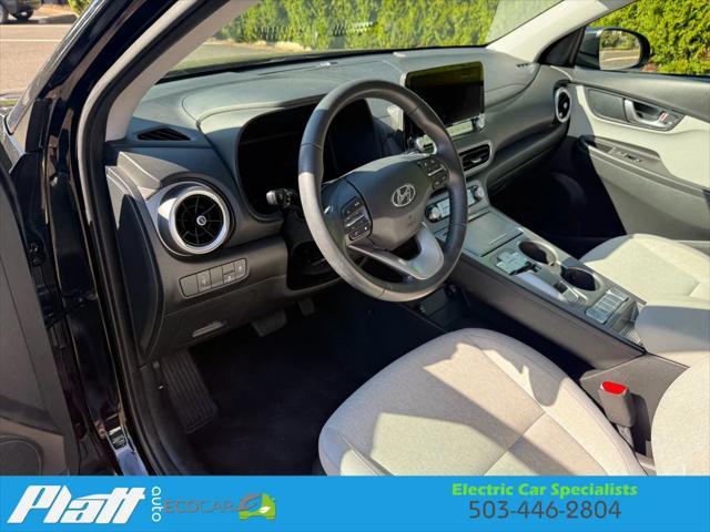 used 2023 Hyundai Kona EV car, priced at $21,877