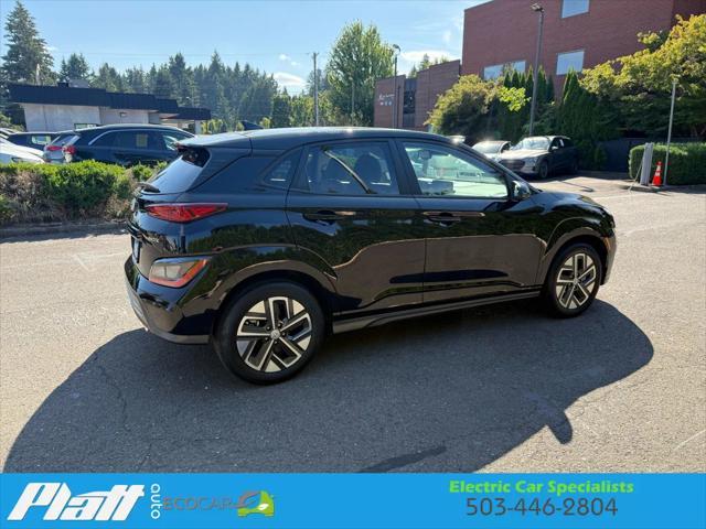 used 2023 Hyundai Kona EV car, priced at $21,877