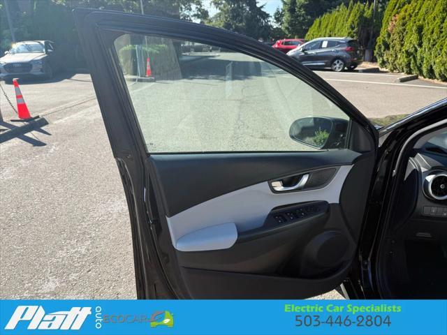 used 2023 Hyundai Kona EV car, priced at $21,877