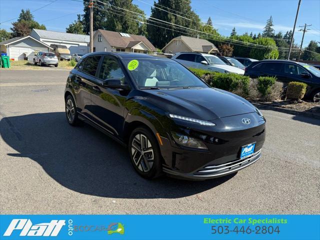 used 2023 Hyundai Kona EV car, priced at $21,877