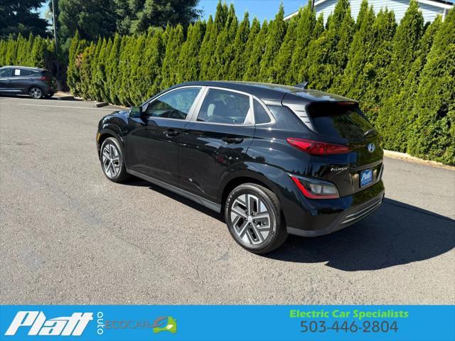 used 2023 Hyundai Kona EV car, priced at $21,877