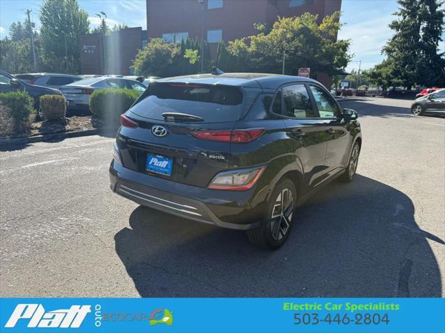 used 2023 Hyundai Kona EV car, priced at $21,877