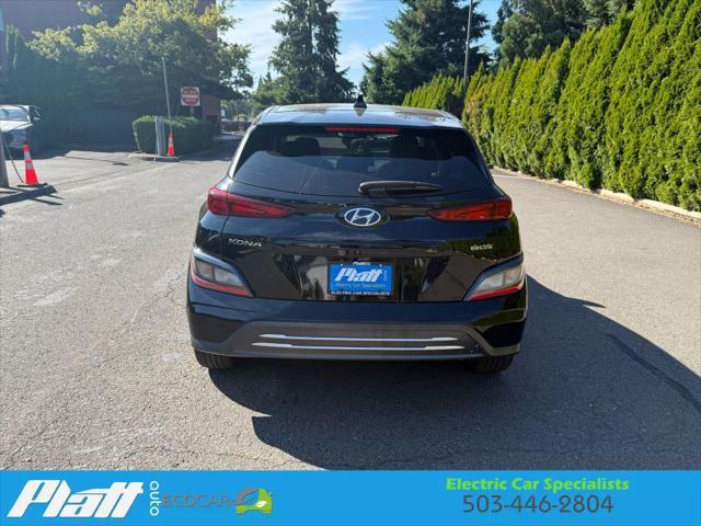 used 2023 Hyundai Kona EV car, priced at $21,877
