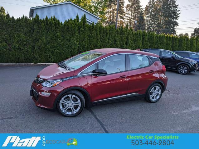 used 2020 Chevrolet Bolt EV car, priced at $17,444