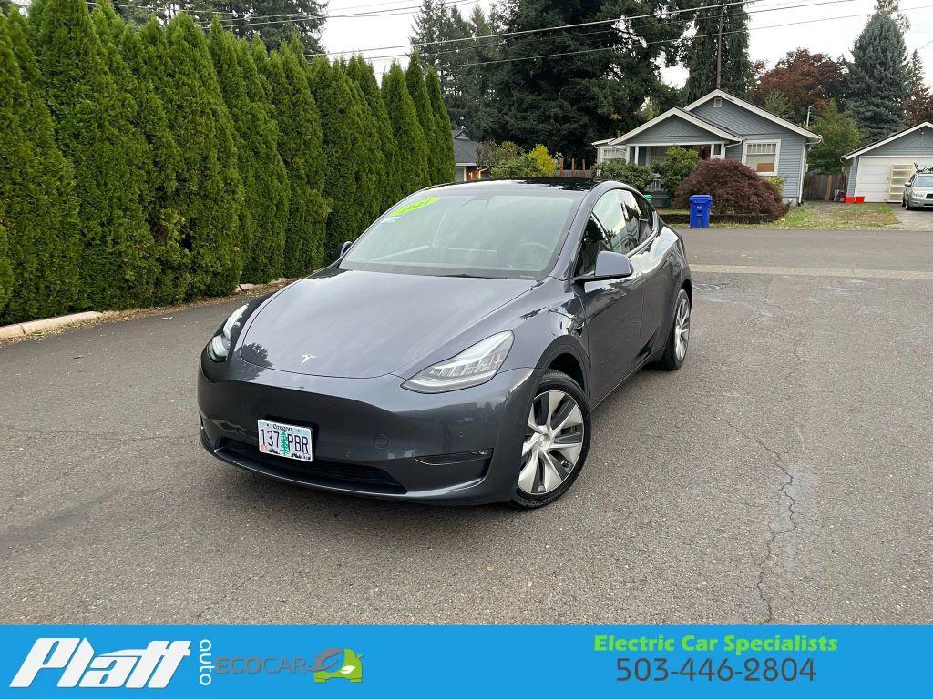 used 2021 Tesla Model Y car, priced at $27,670